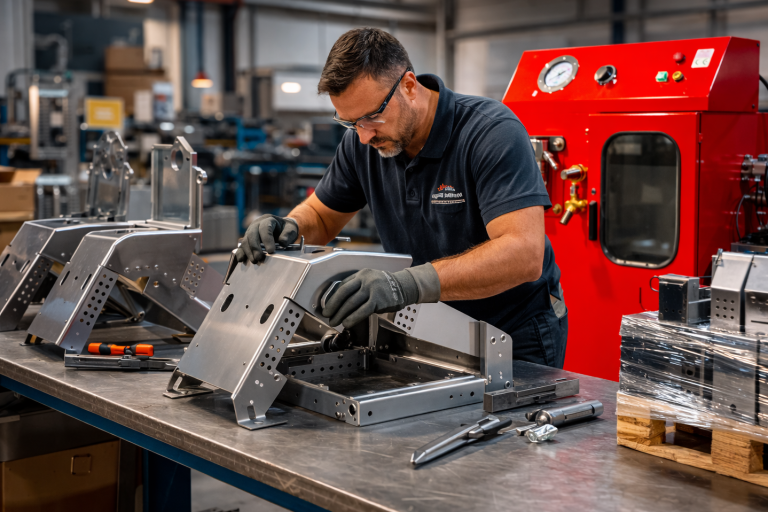 Servicio de montaje y ensamblaje de componentes metálicos industriales montaje industrial
ensamblaje de piezas metálicas
integración de componentes
fabricación industrial