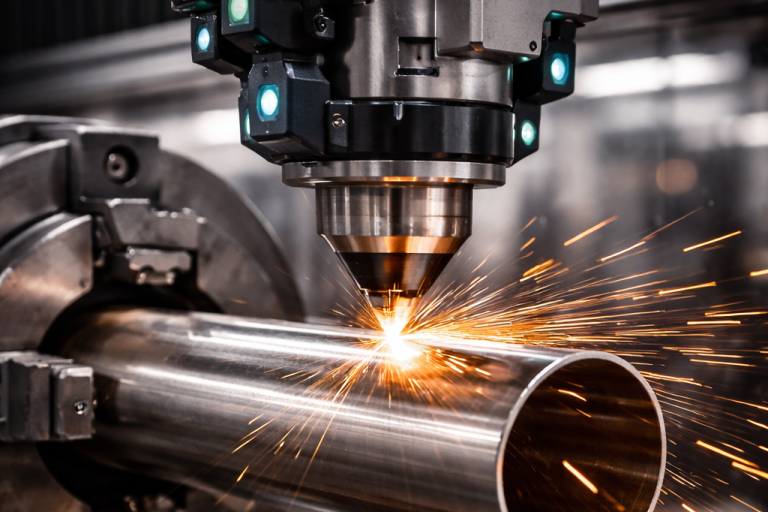 Corte láser de tubo para fabricación de estructuras y piezas metálicas Corte láser de tubo metálico de alta precisión para fabricación industrial